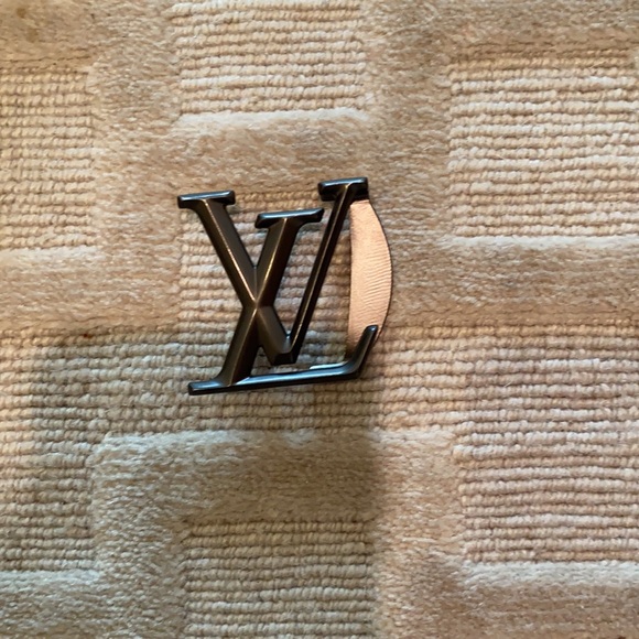 Louis Vuitton Initiales Monogram Eclipse reversible leather belt. Unisex - Picture 5 of 5